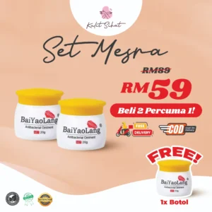 Set Mesra 2+1pcs